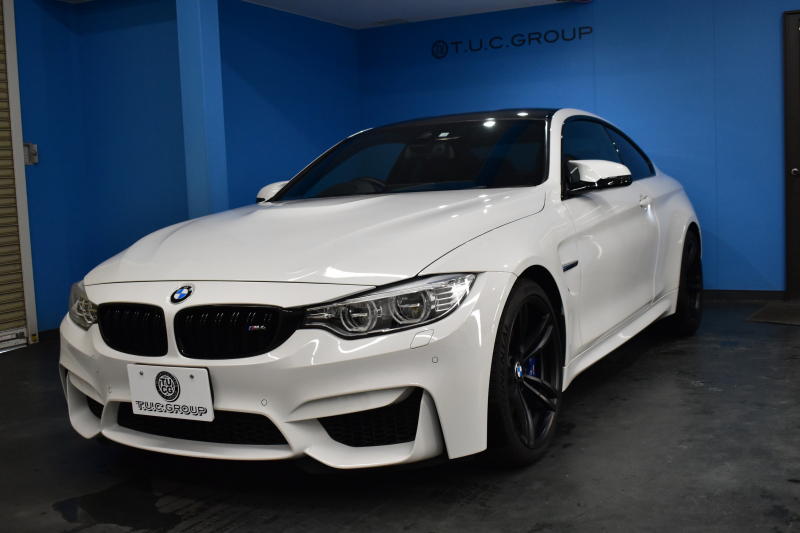 BMW Mシリーズ M4ｸｰﾍﾟ MDCT 7速DCT ｵﾌﾟｼｮﾝ可変Mｻｽﾍﾟﾝｼｮﾝ ﾋｰﾀｰ付黒革 HUD ｱﾀﾞﾌﾟﾃｨﾌﾞLEDﾍｯﾄﾞﾗｲﾄ 19AW 衝突軽減ﾌﾞﾚｰｷ 車線逸脱&歩行者警告  ﾀｯﾁﾊﾟｯﾄﾞHDDﾅﾋﾞﾌﾙｾｸﾞBｶﾒﾗ 前後PDC ｶｰﾎﾞﾝﾙｰﾌ 2年保証