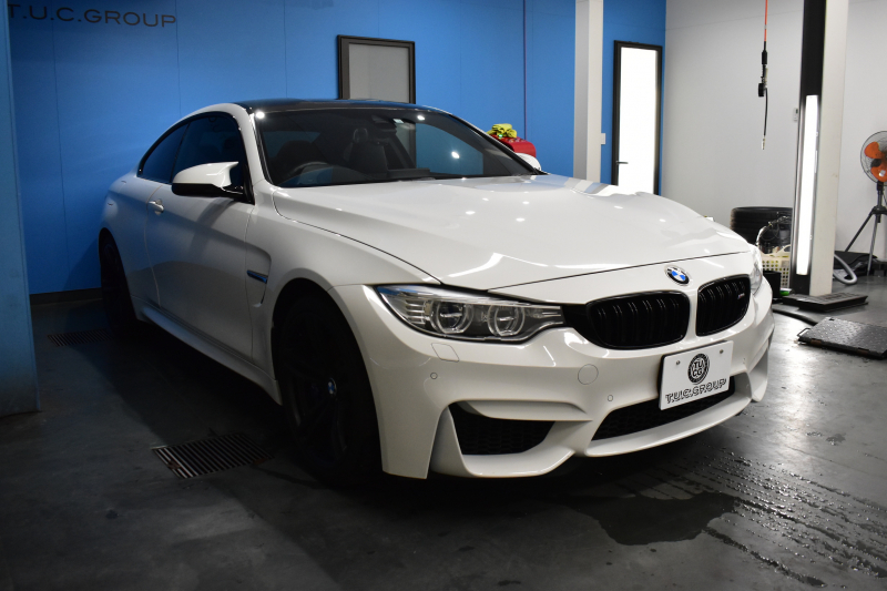 BMW Mシリーズ M4ｸｰﾍﾟ MDCT 7速DCT ｵﾌﾟｼｮﾝ可変Mｻｽﾍﾟﾝｼｮﾝ ﾋｰﾀｰ付黒革 HUD ｱﾀﾞﾌﾟﾃｨﾌﾞLEDﾍｯﾄﾞﾗｲﾄ 19AW 衝突軽減ﾌﾞﾚｰｷ 車線逸脱&歩行者警告  ﾀｯﾁﾊﾟｯﾄﾞHDDﾅﾋﾞﾌﾙｾｸﾞBｶﾒﾗ 前後PDC ｶｰﾎﾞﾝﾙｰﾌ 2年保証