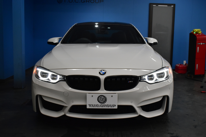 BMW Mシリーズ M4ｸｰﾍﾟ MDCT 7速DCT ｵﾌﾟｼｮﾝ可変Mｻｽﾍﾟﾝｼｮﾝ ﾋｰﾀｰ付黒革 HUD ｱﾀﾞﾌﾟﾃｨﾌﾞLEDﾍｯﾄﾞﾗｲﾄ 19AW 衝突軽減ﾌﾞﾚｰｷ 車線逸脱&歩行者警告  ﾀｯﾁﾊﾟｯﾄﾞHDDﾅﾋﾞﾌﾙｾｸﾞBｶﾒﾗ 前後PDC ｶｰﾎﾞﾝﾙｰﾌ 2年保証