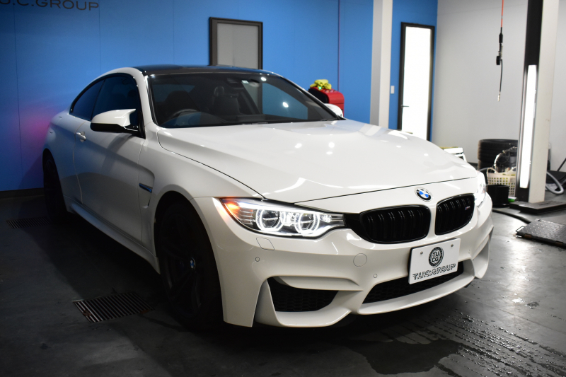 BMW Mシリーズ M4ｸｰﾍﾟ MDCT 7速DCT ｵﾌﾟｼｮﾝ可変Mｻｽﾍﾟﾝｼｮﾝ ﾋｰﾀｰ付黒革 HUD ｱﾀﾞﾌﾟﾃｨﾌﾞLEDﾍｯﾄﾞﾗｲﾄ 19AW 衝突軽減ﾌﾞﾚｰｷ 車線逸脱&歩行者警告  ﾀｯﾁﾊﾟｯﾄﾞHDDﾅﾋﾞﾌﾙｾｸﾞBｶﾒﾗ 前後PDC ｶｰﾎﾞﾝﾙｰﾌ 2年保証