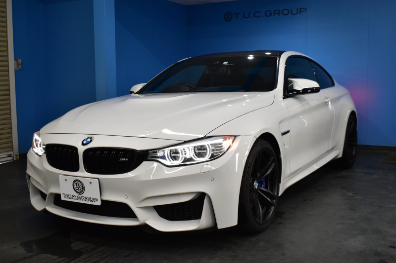 BMW Mシリーズ M4ｸｰﾍﾟ MDCT 7速DCT ｵﾌﾟｼｮﾝ可変Mｻｽﾍﾟﾝｼｮﾝ ﾋｰﾀｰ付黒革 HUD ｱﾀﾞﾌﾟﾃｨﾌﾞLEDﾍｯﾄﾞﾗｲﾄ 19AW 衝突軽減ﾌﾞﾚｰｷ 車線逸脱&歩行者警告  ﾀｯﾁﾊﾟｯﾄﾞHDDﾅﾋﾞﾌﾙｾｸﾞBｶﾒﾗ 前後PDC ｶｰﾎﾞﾝﾙｰﾌ 2年保証