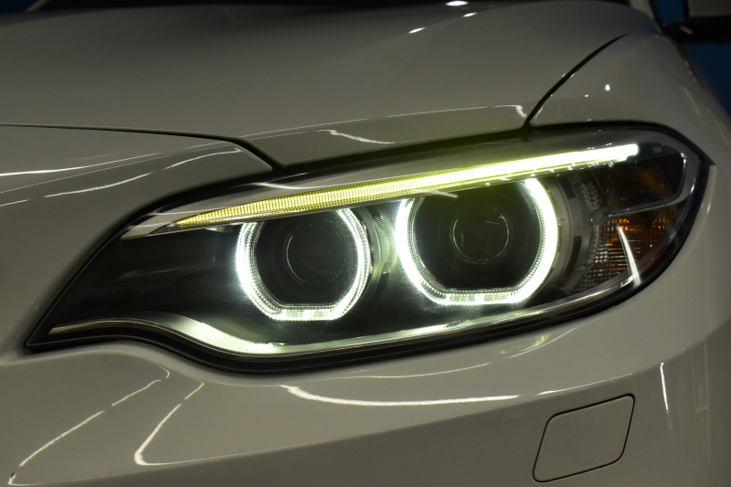 BMW 2シリーズ M235i 8速AT 直6ﾀｰﾎﾞ 326馬力 ｻﾝﾙｰﾌ ﾋｰﾀｰ付黒革 社外ﾌﾙｾｸﾞ ﾀｯﾁﾊﾟｯﾄﾞ式iﾄﾞﾗｲﾌﾞHDDﾅﾋﾞBｶﾒﾗ ｱﾀﾞﾌﾟﾃｨﾌﾞMｻｽ 大型ﾌﾞﾚｰｷｼｽﾃﾑ 車線逸脱&歩行者警告 衝突軽減ﾌﾞﾚｰｷ 2年保証