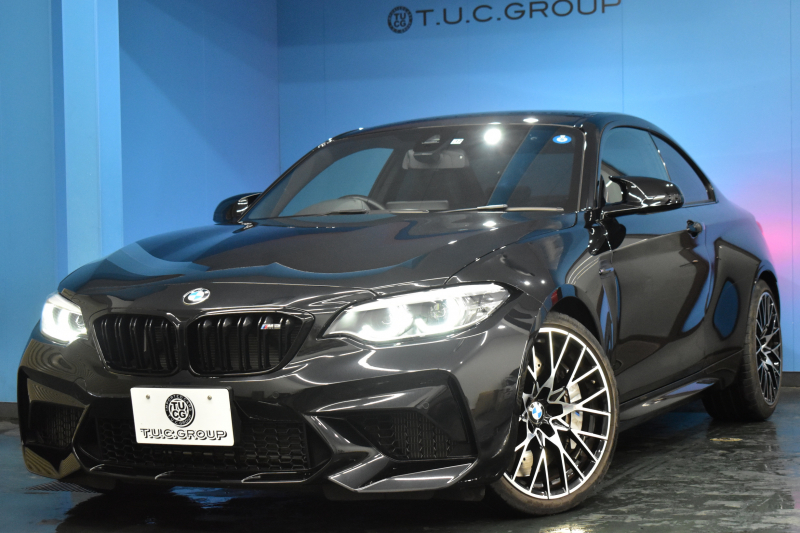 BMW Mシリーズ M2 ｺﾝﾍﾟﾃｨｼｮﾝ MDCT 7速DCT LCI後期 ｺﾝﾍﾟﾃｨｼｮﾝ専用410馬力ｴﾝｼﾞﾝ ﾍｷｻｺﾞﾅﾙLEDﾍｯﾄﾞﾗｲﾄ&ﾃｰﾙ ﾋｰﾀｰ付黒革 ﾀｯﾁﾊﾟﾈﾙHDDﾅﾋﾞBｶﾒﾗ 19AW 衝突軽減B ｶｰﾎﾞﾝｲﾝﾃﾘｱ Mｼｰﾄﾍﾞﾙﾄ 2年保証