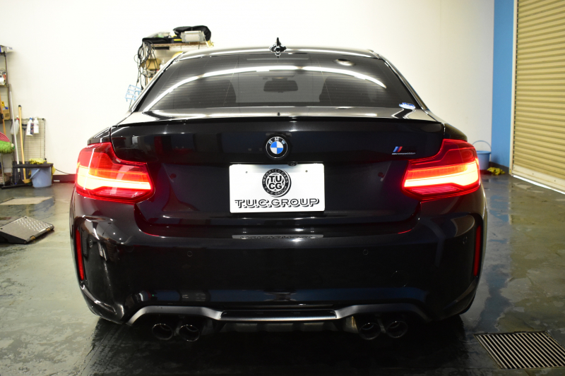 BMW Mシリーズ M2 ｺﾝﾍﾟﾃｨｼｮﾝ MDCT 7速DCT LCI後期 ｺﾝﾍﾟﾃｨｼｮﾝ専用410馬力ｴﾝｼﾞﾝ ﾍｷｻｺﾞﾅﾙLEDﾍｯﾄﾞﾗｲﾄ&ﾃｰﾙ ﾋｰﾀｰ付黒革 ﾀｯﾁﾊﾟﾈﾙHDDﾅﾋﾞBｶﾒﾗ 19AW 衝突軽減B ｶｰﾎﾞﾝｲﾝﾃﾘｱ Mｼｰﾄﾍﾞﾙﾄ 2年保証