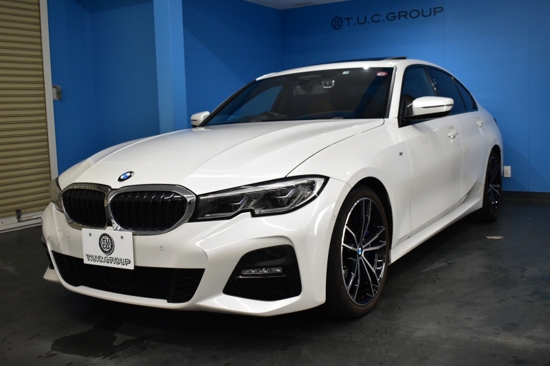BMW 3シリーズ 330i Mｽﾎﾟｰﾂ 高出力 1ｵｰﾅｰ ｻﾝR ｲﾉﾍﾞｰｼｮﾝ&ﾌｧｽﾄﾄﾗｯｸ＆ﾊｲﾗｲﾝ&ｺﾝﾌｫｰﾄP ﾚｰｻﾞｰLEDﾗｲﾄ ﾋｰﾀｰ付黒革 ACC HUD 19AW Mｽﾎﾟｰﾂﾌﾞﾚｰｷ 可変Mｻｽ ﾊﾟｰｷﾝｸﾞｱｼｽﾄ+ 全周囲ｶﾒﾗ ｼﾞｪｽﾁｬｰC対応ﾀｯﾁﾊﾟﾈﾙﾅﾋﾞ ｱｯﾌﾟﾙｶｰﾌﾟﾚｲ  2年保証
