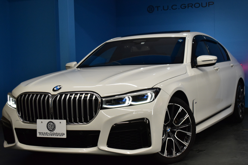 BMW 7シリーズ 740i Mｽﾎﾟｰﾂ LCI後期 ｻﾝﾙｰﾌ BMWﾚｰｻﾞｰLED 全席ﾋｰﾀｰ&ﾍﾞﾝﾁﾚｰｼｮﾝ付黒革 ACC HUD BMWﾗｲﾌﾞｺｯｸﾋﾟｯﾄ ﾀｯﾁﾊﾟﾈﾙﾅﾋﾞ3Dﾋﾞｭｰ ﾌﾙｾｸﾞ ﾊｰﾏﾝｶｰﾄﾞﾝ  液晶ﾒｰﾀｰ 20AW 車線変更&逸脱&歩行者警告 衝突軽減ﾌﾞﾚｰｷ 2年保証