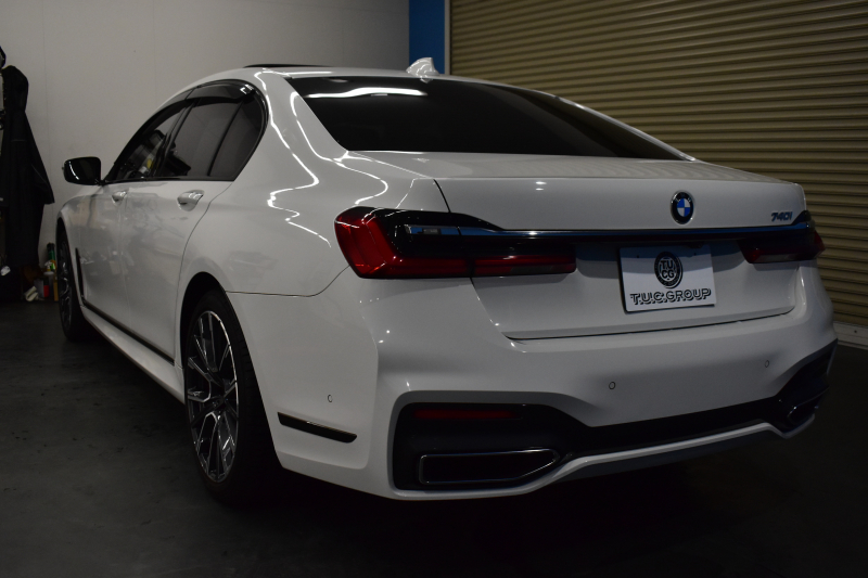 BMW 7シリーズ 740i Mｽﾎﾟｰﾂ LCI後期 ｻﾝﾙｰﾌ BMWﾚｰｻﾞｰLED 全席ﾋｰﾀｰ&ﾍﾞﾝﾁﾚｰｼｮﾝ付黒革 ACC HUD BMWﾗｲﾌﾞｺｯｸﾋﾟｯﾄ ﾀｯﾁﾊﾟﾈﾙﾅﾋﾞ3Dﾋﾞｭｰ ﾌﾙｾｸﾞ ﾊｰﾏﾝｶｰﾄﾞﾝ  液晶ﾒｰﾀｰ 20AW 車線変更&逸脱&歩行者警告 衝突軽減ﾌﾞﾚｰｷ 2年保証