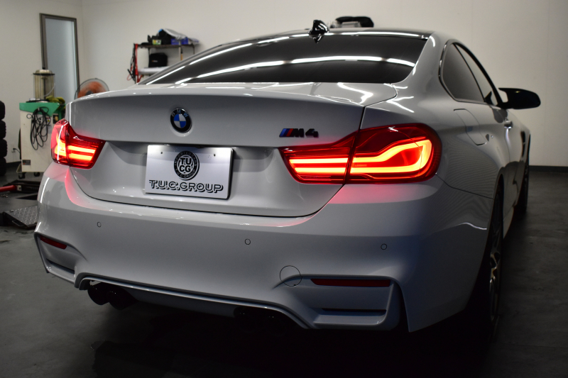 BMW Mシリーズ M4ｸｰﾍﾟ ｺﾝﾍﾟﾃｨｼｮﾝ 450馬力 LCI後期 ｱﾀﾞﾌﾟﾃｨﾌﾞMｻｽ KW HAS(車高調整可能ｽﾌﾟﾘﾝｸﾞｷｯﾄ) ﾍｷｻｺﾞﾅﾙLED&ﾃｰﾙ 7速DCT専用鍛造20AW 専用軽量ﾋｰﾀｰ付赤革 車線変更＆逸脱＆歩行者警告 ﾀｯﾁﾊﾟﾈﾙﾅﾋﾞBｶﾒﾗ ﾊｰﾏﾝｶｰﾄﾞﾝ 2年保証