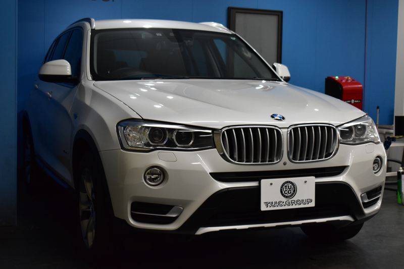 BMW X3 Xdrive20d Xﾗｲﾝ 最終ﾓﾃﾞﾙ ﾋｰﾀｰ付電動黒革 追従ACC LCW 横ﾒﾆｭｰ型ﾀｯﾁﾊﾟｯﾄﾞHDDﾅﾋﾞTV 全周囲ｶﾒﾗ 衝突軽減ﾌﾞﾚｰｷ 車線逸脱&歩行者警告  Bluetoothｵｰﾃﾞｨｵ&通話 電動Rｹﾞｰﾄ LEDﾌｫｸﾞﾗｲﾄ 18AW ｳｯﾄﾞﾊﾟﾈﾙ 2年保証