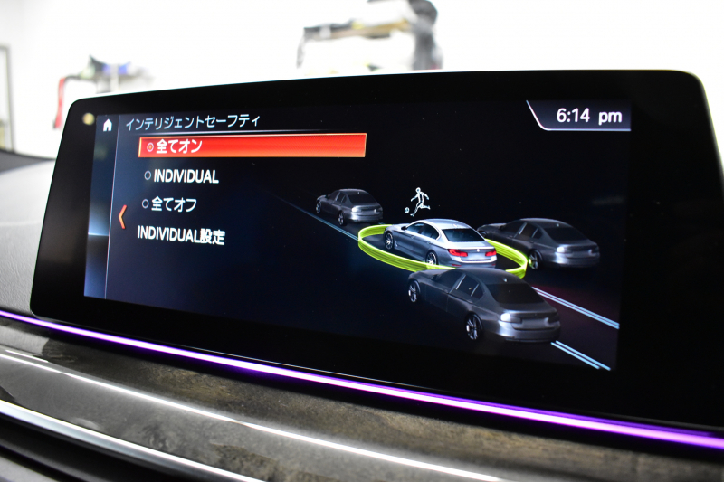 BMW 5シリーズ 523i Mｽﾎﾟｰﾂ 1ｵｰﾅｰ ﾊｲﾗｲﾝP 変更後全面液晶ﾒｰﾀｰﾊﾟﾈﾙ 全席ﾋｰﾀｰ付黒革 HUD LEDﾍｯﾄﾞﾗｲﾄ 追従ACC 車線変更&逸脱警告 衝突軽減B ﾀｯﾁﾊﾟﾈﾙ対応iﾄﾞﾗｲﾌﾞHDDﾅﾋﾞﾌﾙｾｸﾞ 全周囲ｶﾒﾗ3Dﾋﾞｭｰ 電動ﾄﾗﾝｸ 19AW 2年保証