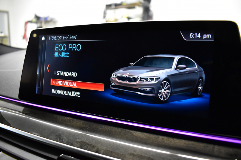 BMW 5シリーズ 523i Mｽﾎﾟｰﾂ 1ｵｰﾅｰ ﾊｲﾗｲﾝP 変更後全面液晶ﾒｰﾀｰﾊﾟﾈﾙ 全席ﾋｰﾀｰ付黒革 HUD LEDﾍｯﾄﾞﾗｲﾄ 追従ACC 車線変更&逸脱警告 衝突軽減B ﾀｯﾁﾊﾟﾈﾙ対応iﾄﾞﾗｲﾌﾞHDDﾅﾋﾞﾌﾙｾｸﾞ 全周囲ｶﾒﾗ3Dﾋﾞｭｰ 電動ﾄﾗﾝｸ 19AW 2年保証