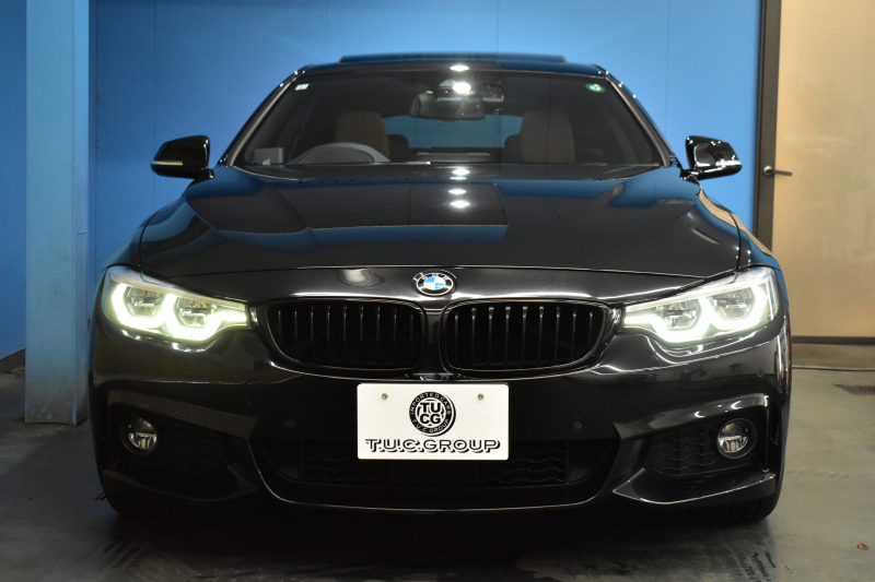 BMW 4シリーズ 440i ｸﾞﾗﾝｸｰﾍﾟ Mｽﾎﾟｰﾂ LCI後期 ｻﾝﾙｰﾌ 追従ACC HUD ﾍｷｻｺﾞﾅﾙLEDﾍｯﾄﾞﾗｲﾄ&ﾃｰﾙ ﾋｰﾀｰ付ｺﾆｬｯｸ革 液晶ﾒｰﾀｰ harman/kardon ﾀｯﾁﾊﾟﾈﾙ式iﾄﾞﾗｲﾌﾞHDDﾅﾋﾞ  TOPﾋﾞｭｰPｱｼｽﾄ 車線変更&逸脱&歩行者警告 衝突軽減B 電動Rｹﾞｰﾄ 19AW 2年保証