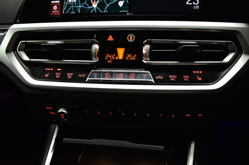 BMW 3シリーズ 330i Mｽﾎﾟｰﾂ 高出力 ｲﾉﾍﾞｰｼｮﾝ&ﾊｲﾗｲﾝ&ｺﾝﾌｫｰﾄP ﾚｰｻﾞｰLEDﾗｲﾄ ﾋｰﾀｰ付黒革 ACC HUD ﾚｲｽﾞ19AW ｱｲﾊﾞｯﾊﾀﾞｳﾝｻｽ Mｽﾎﾟｰﾂﾌﾞﾚｰｷ ﾊﾟｰｷﾝｸﾞｱｼｽﾄ+ 全周囲ｶﾒﾗ ｼﾞｪｽﾁｬｰC対応ﾀｯﾁﾊﾟﾈﾙﾅﾋﾞ ｱｯﾌﾟﾙｶｰﾌﾟﾚｲ  2年保証