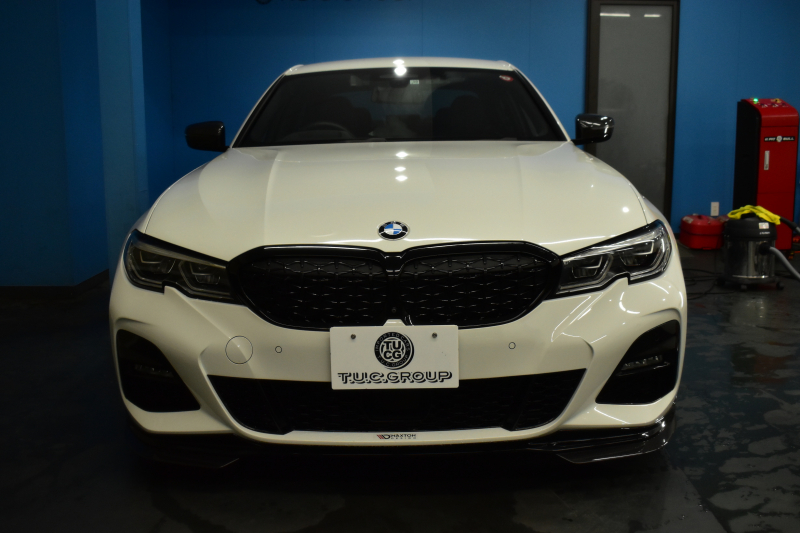 BMW 3シリーズ 330i Mｽﾎﾟｰﾂ 高出力 ｲﾉﾍﾞｰｼｮﾝ&ﾊｲﾗｲﾝ&ｺﾝﾌｫｰﾄP ﾚｰｻﾞｰLEDﾗｲﾄ ﾋｰﾀｰ付黒革 ACC HUD ﾚｲｽﾞ19AW ｱｲﾊﾞｯﾊﾀﾞｳﾝｻｽ Mｽﾎﾟｰﾂﾌﾞﾚｰｷ ﾊﾟｰｷﾝｸﾞｱｼｽﾄ+ 全周囲ｶﾒﾗ ｼﾞｪｽﾁｬｰC対応ﾀｯﾁﾊﾟﾈﾙﾅﾋﾞ ｱｯﾌﾟﾙｶｰﾌﾟﾚｲ  2年保証