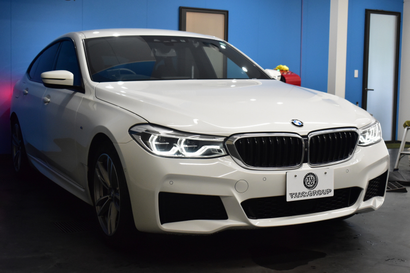 BMW 6シリーズ 623dｸﾞﾗﾝﾂｰﾘｽﾓ Mｽﾎﾟｰﾂ LEDﾍｯﾄﾞﾗｲﾄ  ACC  ﾋｰﾀｰ付黑革 HUD 19AW 衝突軽減B 車線変更 &逸脱&歩行者警告 ﾀｯﾁﾊﾟﾈﾙﾅﾋﾞﾌﾙｾｸﾞ全周囲ｶﾒ 液晶ﾒｰﾀｰ  電格ﾘｱｳｲﾝｸﾞ 電動ﾄﾗﾝｸ 2年保証