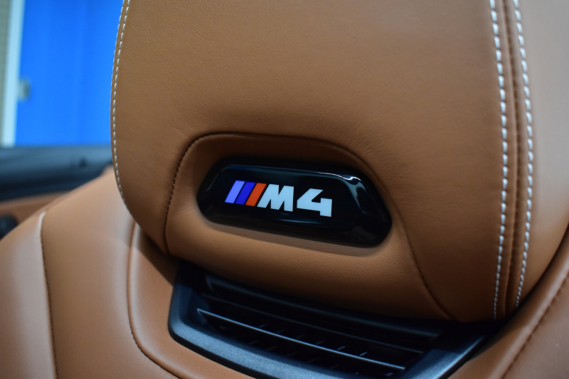 BMW Mシリーズ M4 ｶﾌﾞﾘｵﾚ ｺﾝﾍﾟﾃｨｼｮﾝ 450馬力 LCI後期 1ｵﾅ BMW Indiidalｴｸｽﾃﾝﾄﾞﾚｻﾞｰﾒﾘﾉ（ｱﾛﾏﾌﾞﾗｳﾝ）&ﾚｻﾞｰﾀﾞｯｼｭﾎﾞｰﾄﾞ Mｶｰﾎﾞﾝｾﾗﾐｯｸﾌﾞﾚｰｷ 可変Mｻｽ ﾍｷｻｺﾞﾅﾙLED&ﾃｰﾙ ｴｱｶﾗｰ LCW 専用鍛造20AW ﾀｯﾁﾊﾟﾈﾙﾅﾋﾞBｶﾒ ﾊｰﾏﾝｶｰﾄﾞﾝ 2年保証