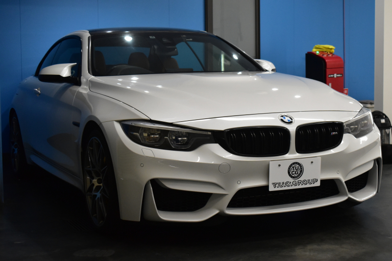 BMW Mシリーズ M4 ｶﾌﾞﾘｵﾚ ｺﾝﾍﾟﾃｨｼｮﾝ 450馬力 LCI後期 1ｵﾅ BMW Indiidalｴｸｽﾃﾝﾄﾞﾚｻﾞｰﾒﾘﾉ（ｱﾛﾏﾌﾞﾗｳﾝ）&ﾚｻﾞｰﾀﾞｯｼｭﾎﾞｰﾄﾞ Mｶｰﾎﾞﾝｾﾗﾐｯｸﾌﾞﾚｰｷ 可変Mｻｽ ﾍｷｻｺﾞﾅﾙLED&ﾃｰﾙ ｴｱｶﾗｰ LCW 専用鍛造20AW ﾀｯﾁﾊﾟﾈﾙﾅﾋﾞBｶﾒ ﾊｰﾏﾝｶｰﾄﾞﾝ 2年保証