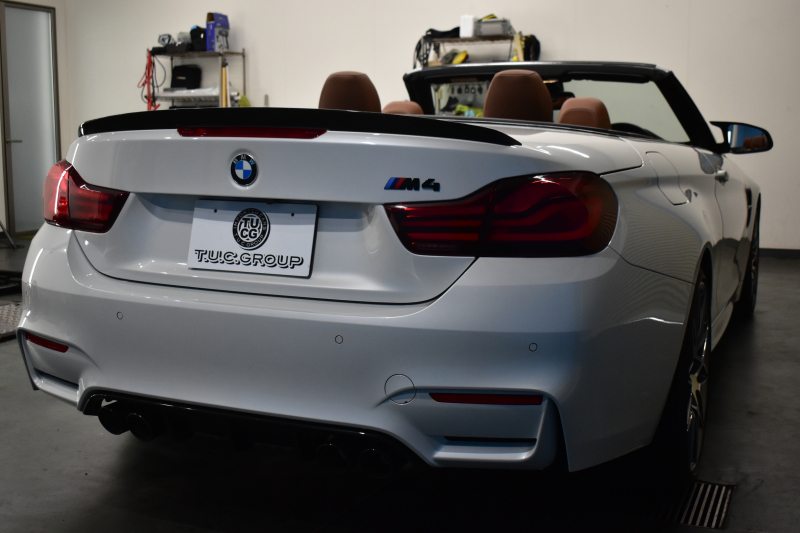 BMW Mシリーズ M4 ｶﾌﾞﾘｵﾚ ｺﾝﾍﾟﾃｨｼｮﾝ 450馬力 LCI後期 1ｵﾅ BMW Indiidalｴｸｽﾃﾝﾄﾞﾚｻﾞｰﾒﾘﾉ（ｱﾛﾏﾌﾞﾗｳﾝ）&ﾚｻﾞｰﾀﾞｯｼｭﾎﾞｰﾄﾞ Mｶｰﾎﾞﾝｾﾗﾐｯｸﾌﾞﾚｰｷ 可変Mｻｽ ﾍｷｻｺﾞﾅﾙLED&ﾃｰﾙ ｴｱｶﾗｰ LCW 専用鍛造20AW ﾀｯﾁﾊﾟﾈﾙﾅﾋﾞBｶﾒ ﾊｰﾏﾝｶｰﾄﾞﾝ 2年保証