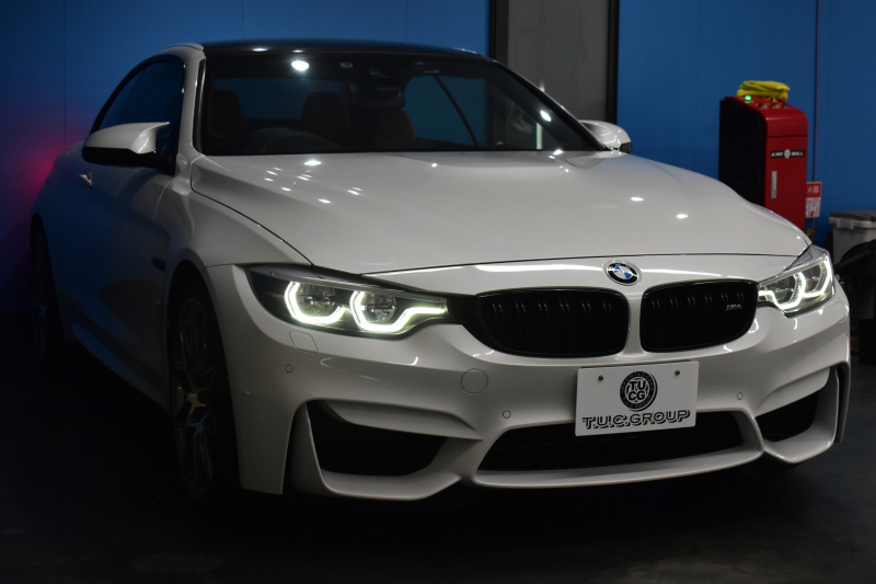 BMW Mシリーズ M4 ｶﾌﾞﾘｵﾚ ｺﾝﾍﾟﾃｨｼｮﾝ 450馬力 LCI後期 1ｵﾅ BMW Indiidalｴｸｽﾃﾝﾄﾞﾚｻﾞｰﾒﾘﾉ（ｱﾛﾏﾌﾞﾗｳﾝ）&ﾚｻﾞｰﾀﾞｯｼｭﾎﾞｰﾄﾞ Mｶｰﾎﾞﾝｾﾗﾐｯｸﾌﾞﾚｰｷ 可変Mｻｽ ﾍｷｻｺﾞﾅﾙLED&ﾃｰﾙ ｴｱｶﾗｰ LCW 専用鍛造20AW ﾀｯﾁﾊﾟﾈﾙﾅﾋﾞBｶﾒ ﾊｰﾏﾝｶｰﾄﾞﾝ 2年保証