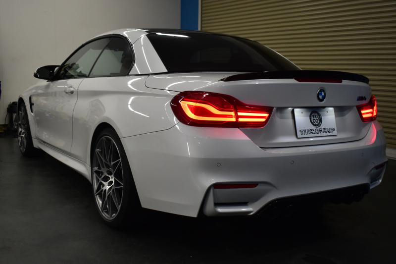 BMW Mシリーズ M4 ｶﾌﾞﾘｵﾚ ｺﾝﾍﾟﾃｨｼｮﾝ 450馬力 LCI後期 1ｵﾅ BMW Indiidalｴｸｽﾃﾝﾄﾞﾚｻﾞｰﾒﾘﾉ（ｱﾛﾏﾌﾞﾗｳﾝ）&ﾚｻﾞｰﾀﾞｯｼｭﾎﾞｰﾄﾞ Mｶｰﾎﾞﾝｾﾗﾐｯｸﾌﾞﾚｰｷ 可変Mｻｽ ﾍｷｻｺﾞﾅﾙLED&ﾃｰﾙ ｴｱｶﾗｰ LCW 専用鍛造20AW ﾀｯﾁﾊﾟﾈﾙﾅﾋﾞBｶﾒ ﾊｰﾏﾝｶｰﾄﾞﾝ 2年保証