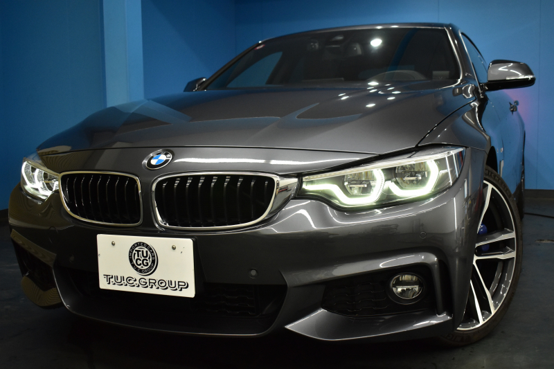BMW 4シリーズ 440i ｸﾞﾗﾝｸｰﾍﾟ Mｽﾎﾟｰﾂ LCI後期 左ﾊﾝﾄﾞﾙ 1ｵｰﾅｰ ﾌｧｽﾄﾄﾗｯｸP 可変Mｻｽ Mｽﾎﾟｰﾂﾌﾞﾚｰｷ 19AW 追従ACC HUD ﾍｷｻｺﾞﾅﾙLEDﾍｯﾄﾞﾗｲﾄ&ﾃｰﾙ ﾋｰﾀｰ付黒革 液晶ﾒｰﾀｰ harman/kardon ﾀｯﾁﾊﾟﾈﾙﾅﾋﾞ Bｶﾒﾗ 車線変更&逸脱警告 衝突軽減B 電動Rｹﾞｰﾄ 2年保証