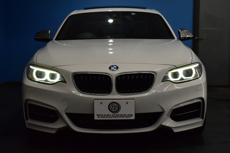 BMW 2シリーズ M235iｸｰﾍﾟ 『期間限定掲載！』 直6ﾀｰﾎﾞ 326馬力 ｻﾝﾙｰﾌ ﾋｰﾀｰ付黒革 ﾀｯﾁﾊﾟｯﾄﾞ式iﾄﾞﾗｲﾌﾞHDDﾅﾋﾞ Bｶﾒﾗ ﾘｱPDC  ｱﾀﾞﾌﾟﾃｨﾌﾞMｻｽﾍﾟﾝｼｮﾝ 大型ﾌﾞﾚｰｷｼｽﾃﾑ 18AW 車線逸脱&歩行者警告 衝突軽減ﾌﾞﾚｰｷ ﾊﾟﾄﾞﾙ ﾄﾞﾗﾊﾟﾌｫ DSRC 2年保証