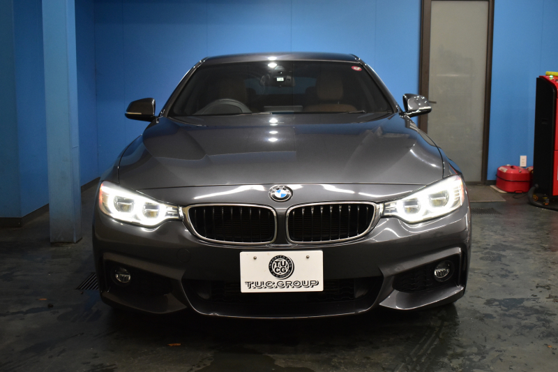 BMW 4シリーズ 420i ｸﾞﾗﾝｸｰﾍﾟ ｲﾝｽﾀｲﾙ 限定車 追従ACC HUD ｱﾀﾞﾌﾟﾃｨﾌﾞLEDﾍｯﾄﾞﾗｲﾄ ﾋｰﾀｰ付茶革 19AW ｻﾃﾝｱﾙﾐﾓｰﾙ ｳｯﾄﾞｲﾝﾃﾘｱ ﾀｯﾁﾊﾟｯﾄﾞHDDﾅﾋﾞBｶﾒﾗ 車線変更&逸脱&歩行者警告 衝突軽減B 電動Rｹﾞｰﾄ  2年保証