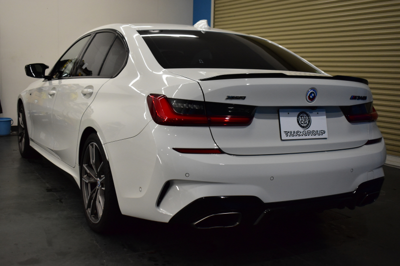 BMW 3シリーズ M340i Xﾄﾞﾗｲﾌﾞ ｲﾉﾍﾞｰｼｮﾝP ﾋｰﾀｰ付黒革 ACC HUD ﾚｰｻﾞｰLEDﾗｲﾄ 可変Mｻｽ Mｽﾎﾟｰﾂﾌﾞﾚｰｷ ｼﾞｪｽﾁｬｰCﾀｯﾁﾊﾟﾈﾙﾅﾋﾞ全周囲ｶﾒ駐車ｱｼｽﾄ ﾊｰﾏﾝｶｰﾄﾞﾝｽﾋﾟｰｶｰ Mperformanceｶｰﾎﾞﾝｲﾝﾃﾘｱﾄﾘﾑ 側面衝突&車線変更&逸脱警告 2年保証