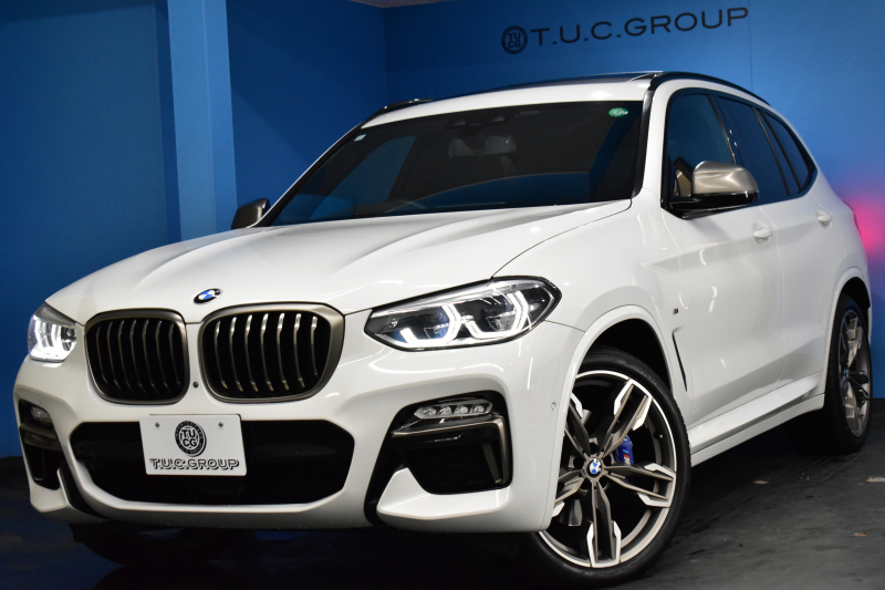 BMW X3 M40d ｾﾚｸﾄ&ﾊｲﾗｲﾝﾊﾟｯｹｰｼﾞ 326馬力 ﾊﾟﾉﾗﾏｻﾝﾙｰﾌ 全席ﾋｰﾀｰ付黒革 ﾊｰﾏﾝｶｰﾄﾞﾝ 21AW 追従ACC HUD ｽﾃｱﾘﾝｸﾞｻﾎﾟｰﾄ ﾀｯﾁﾊﾟﾈﾙﾅﾋﾞ ﾌﾙｾｸﾞ 全周囲ｶﾒﾗ3Dﾋﾞｭｰ LEDﾍｯﾄﾞﾗｲﾄ 電動Rｹﾞｰﾄ ﾜｲﾔﾚｽ充電 液晶ﾒｰﾀｰ 2年保証