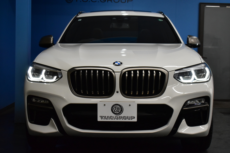 BMW X3 M40d ｾﾚｸﾄ&ﾊｲﾗｲﾝﾊﾟｯｹｰｼﾞ 326馬力 ﾊﾟﾉﾗﾏｻﾝﾙｰﾌ 全席ﾋｰﾀｰ付黒革 ﾊｰﾏﾝｶｰﾄﾞﾝ 21AW 追従ACC HUD ｽﾃｱﾘﾝｸﾞｻﾎﾟｰﾄ ﾀｯﾁﾊﾟﾈﾙﾅﾋﾞ ﾌﾙｾｸﾞ 全周囲ｶﾒﾗ3Dﾋﾞｭｰ LEDﾍｯﾄﾞﾗｲﾄ 電動Rｹﾞｰﾄ ﾜｲﾔﾚｽ充電 液晶ﾒｰﾀｰ 2年保証