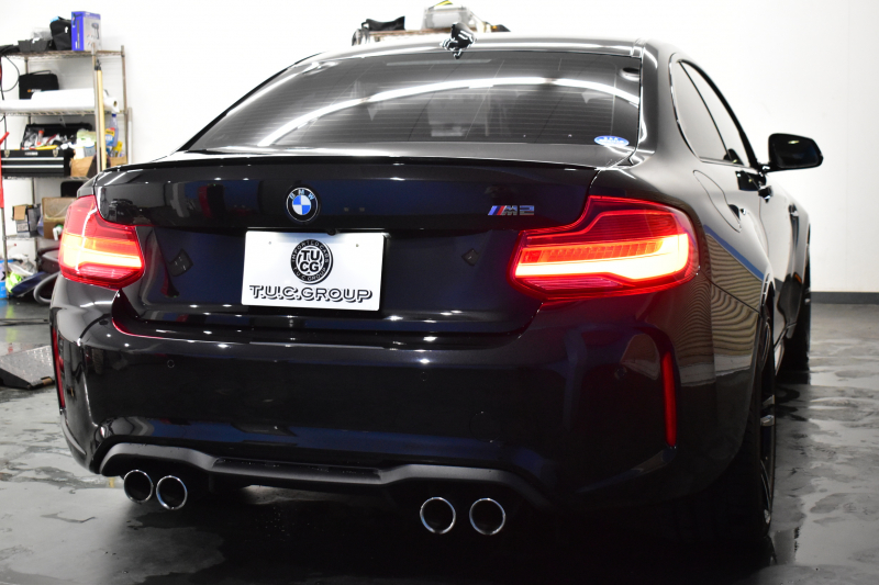 BMW Mシリーズ M2 MDCT 7速DCT LCI後期 ﾋｰﾀｰ付黒革 LEDﾍｯﾄﾞﾗｲﾄ&ﾃｰﾙ ﾀｯﾁﾊﾟﾈﾙHDDﾅﾋﾞ Bｶﾒﾗ ﾘｱPDC 19AW 車線逸脱&歩行者警告 衝突軽減ﾌﾞﾚｰｷ ｶｰﾎﾞﾝｲﾝﾃﾘｱ 2年保証