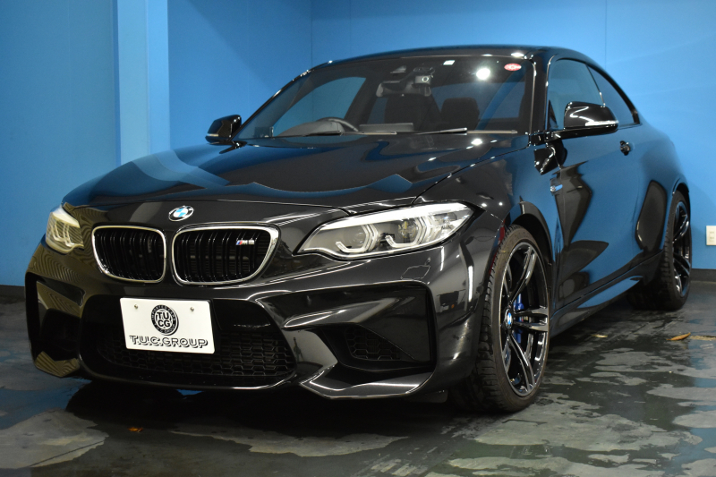 BMW Mシリーズ M2 MDCT 7速DCT LCI後期 ﾋｰﾀｰ付黒革 LEDﾍｯﾄﾞﾗｲﾄ&ﾃｰﾙ ﾀｯﾁﾊﾟﾈﾙHDDﾅﾋﾞ Bｶﾒﾗ ﾘｱPDC 19AW 車線逸脱&歩行者警告 衝突軽減ﾌﾞﾚｰｷ ｶｰﾎﾞﾝｲﾝﾃﾘｱ 2年保証