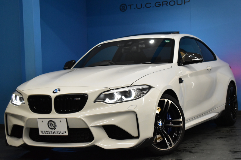BMW Mシリーズ M2 6速MT LCI後期 ｾﾚｸﾄP ｻﾝﾙｰﾌ ﾋｰﾀｰ付黒革 LEDﾍｯﾄﾞﾗｲﾄ&ﾃｰﾙ ﾀｯﾁﾊﾟﾈﾙHDDﾅﾋﾞ Bｶﾒﾗ ﾘｱPDC 19AW 車線逸脱&歩行者警告 衝突軽減ﾌﾞﾚｰｷ ｶｰﾎﾞﾝｲﾝﾃﾘｱ ｶｰﾎﾞﾝﾄﾗﾝｸｽﾎﾟｲﾗｰ iｽﾄｯﾌﾟ ｽﾏｰﾄｷｰ 2年保証