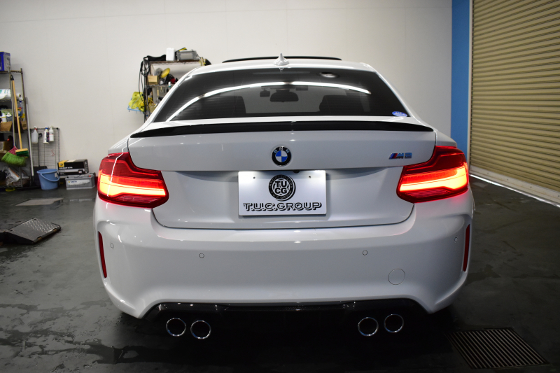 BMW Mシリーズ M2 6速MT LCI後期 ｾﾚｸﾄP ｻﾝﾙｰﾌ ﾋｰﾀｰ付黒革 LEDﾍｯﾄﾞﾗｲﾄ&ﾃｰﾙ ﾀｯﾁﾊﾟﾈﾙHDDﾅﾋﾞ Bｶﾒﾗ ﾘｱPDC 19AW 車線逸脱&歩行者警告 衝突軽減ﾌﾞﾚｰｷ ｶｰﾎﾞﾝｲﾝﾃﾘｱ ｶｰﾎﾞﾝﾄﾗﾝｸｽﾎﾟｲﾗｰ iｽﾄｯﾌﾟ ｽﾏｰﾄｷｰ 2年保証