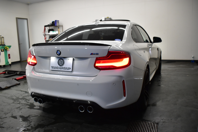 BMW Mシリーズ M2 6速MT LCI後期 ｾﾚｸﾄP ｻﾝﾙｰﾌ ﾋｰﾀｰ付黒革 LEDﾍｯﾄﾞﾗｲﾄ&ﾃｰﾙ ﾀｯﾁﾊﾟﾈﾙHDDﾅﾋﾞ Bｶﾒﾗ ﾘｱPDC 19AW 車線逸脱&歩行者警告 衝突軽減ﾌﾞﾚｰｷ ｶｰﾎﾞﾝｲﾝﾃﾘｱ ｶｰﾎﾞﾝﾄﾗﾝｸｽﾎﾟｲﾗｰ iｽﾄｯﾌﾟ ｽﾏｰﾄｷｰ 2年保証