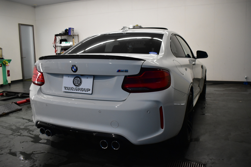 BMW Mシリーズ M2 6速MT LCI後期 ｾﾚｸﾄP ｻﾝﾙｰﾌ ﾋｰﾀｰ付黒革 LEDﾍｯﾄﾞﾗｲﾄ&ﾃｰﾙ ﾀｯﾁﾊﾟﾈﾙHDDﾅﾋﾞ Bｶﾒﾗ ﾘｱPDC 19AW 車線逸脱&歩行者警告 衝突軽減ﾌﾞﾚｰｷ ｶｰﾎﾞﾝｲﾝﾃﾘｱ ｶｰﾎﾞﾝﾄﾗﾝｸｽﾎﾟｲﾗｰ iｽﾄｯﾌﾟ ｽﾏｰﾄｷｰ 2年保証