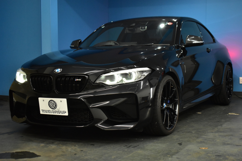 BMW Mシリーズ M2 ｴﾃﾞｨｼｮﾝﾌﾞﾗｯｸｼｬﾄﾞｳ LCI後期 100台限定 Mperformance19AW&ｶｰﾎﾞﾝﾃﾞｨﾌｭｰｻﾞｰ ﾋｰﾀｰ付黒革 ｱﾀﾞﾌﾟﾃｨﾌﾞﾍｷｻｺﾞﾅﾙLEDﾍｯﾄﾞﾗｲﾄ&ﾃｰﾙ ﾀｯﾁﾊﾟﾈﾙHDDﾅﾋﾞBｶﾒﾗ 車線逸脱&歩行者警告 衝突軽減ﾌﾞﾚｰｷ ｽﾏｰﾄｷｰ 2年保証