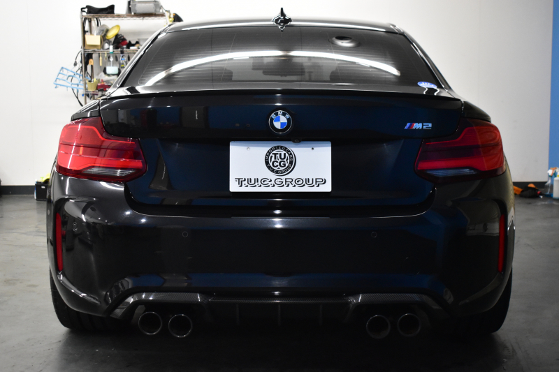 BMW Mシリーズ M2 ｴﾃﾞｨｼｮﾝﾌﾞﾗｯｸｼｬﾄﾞｳ LCI後期 100台限定 Mperformance19AW&ｶｰﾎﾞﾝﾃﾞｨﾌｭｰｻﾞｰ ﾋｰﾀｰ付黒革 ｱﾀﾞﾌﾟﾃｨﾌﾞﾍｷｻｺﾞﾅﾙLEDﾍｯﾄﾞﾗｲﾄ&ﾃｰﾙ ﾀｯﾁﾊﾟﾈﾙHDDﾅﾋﾞBｶﾒﾗ 車線逸脱&歩行者警告 衝突軽減ﾌﾞﾚｰｷ ｽﾏｰﾄｷｰ 2年保証