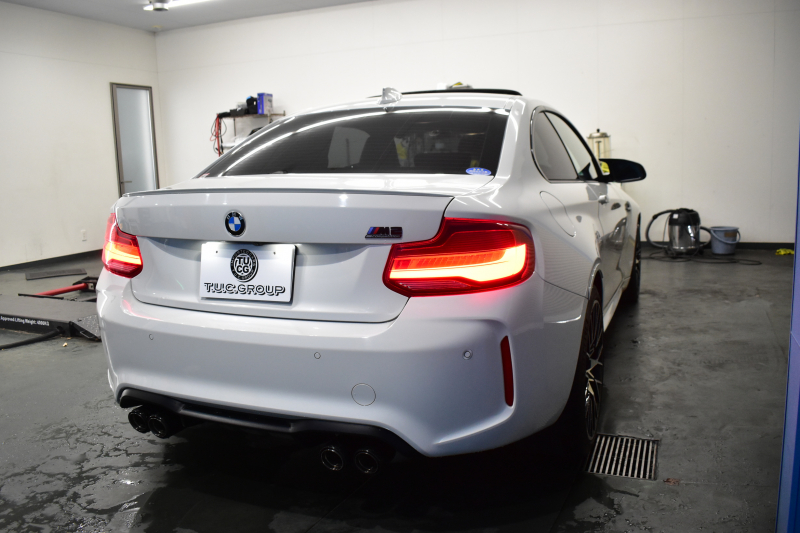 BMW Mシリーズ M2 ｺﾝﾍﾟﾃｨｼｮﾝ MDCT 7速DCT LCI後期 ｾﾚｸﾄP ｻﾝﾙｰﾌ Mperformanceｽﾃｱﾘﾝｸﾞ ﾊｰﾏﾝｶｰﾄﾞﾝ 専用410馬力ｴﾝｼﾞﾝ LEDﾍｯﾄﾞﾗｲﾄ&ﾃｰﾙ ﾋｰﾀｰ付黒革 ﾀｯﾁﾊﾟﾈﾙHDDﾅﾋﾞBｶﾒﾗ 19AW 衝突軽減B ｶｰﾎﾞﾝｲﾝﾃﾘｱ Mｼｰﾄﾍﾞﾙﾄ 2年保証