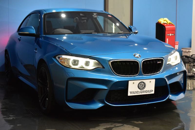 BMW Mシリーズ M2 6速MT ﾋｰﾀｰ付黒革 ﾊｰﾏﾝｶｰﾄﾞﾝ ﾀｯﾁﾊﾟｯﾄﾞHDDﾅﾋﾞ Bｶﾒﾗ ﾘｱPDC 19AW 車線逸脱&歩行者警告 衝突軽減ﾌﾞﾚｰｷ ｷｾﾉﾝﾍｯﾄﾞﾗｲﾄ ｶｰﾎﾞﾝｲﾝﾃﾘｱ ﾄﾗﾝｸｽﾎﾟｲﾗｰ iｽﾄｯﾌﾟ ｽﾏｰﾄｷｰ 2年保証