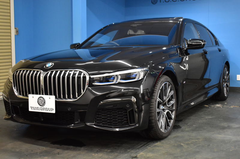 BMW 7シリーズ 740i Mｽﾎﾟｰﾂ LCI後期 1ｵｰﾅｰ ｲﾉﾍﾞｰｼｮﾝP ｻﾝﾙｰﾌ BMWﾚｰｻﾞｰLED 全席ﾋｰﾀｰ&前席ﾍﾞﾝﾁﾚｰｼｮﾝ付黒革 ACC HUD BMWﾗｲﾌﾞｺｯｸﾋﾟｯﾄ ﾀｯﾁﾊﾟﾈﾙﾅﾋﾞ3Dﾋﾞｭｰ ﾌﾙｾｸﾞ ﾊｰﾏﾝｶｰﾄﾞﾝ  液晶ﾒｰﾀｰ 20AW 車線変更&逸脱&歩行者警告 衝突軽減ﾌﾞﾚｰｷ 2年保証