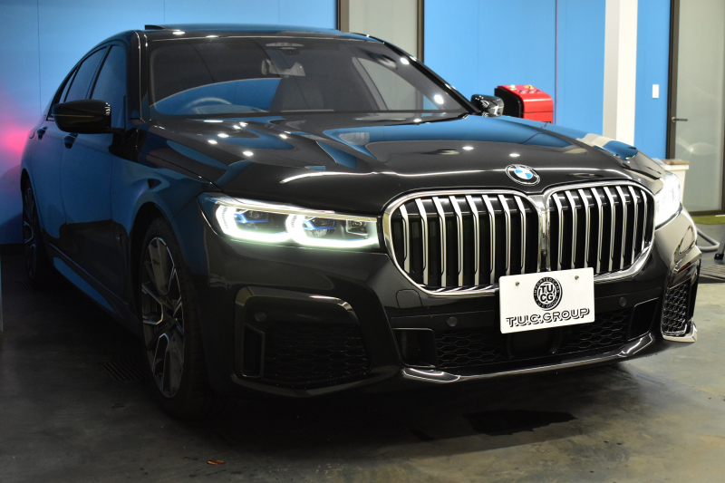 BMW 7シリーズ 740i Mｽﾎﾟｰﾂ LCI後期 1ｵｰﾅｰ ｲﾉﾍﾞｰｼｮﾝP ｻﾝﾙｰﾌ BMWﾚｰｻﾞｰLED 全席ﾋｰﾀｰ&前席ﾍﾞﾝﾁﾚｰｼｮﾝ付黒革 ACC HUD BMWﾗｲﾌﾞｺｯｸﾋﾟｯﾄ ﾀｯﾁﾊﾟﾈﾙﾅﾋﾞ3Dﾋﾞｭｰ ﾌﾙｾｸﾞ ﾊｰﾏﾝｶｰﾄﾞﾝ  液晶ﾒｰﾀｰ 20AW 車線変更&逸脱&歩行者警告 衝突軽減ﾌﾞﾚｰｷ 2年保証