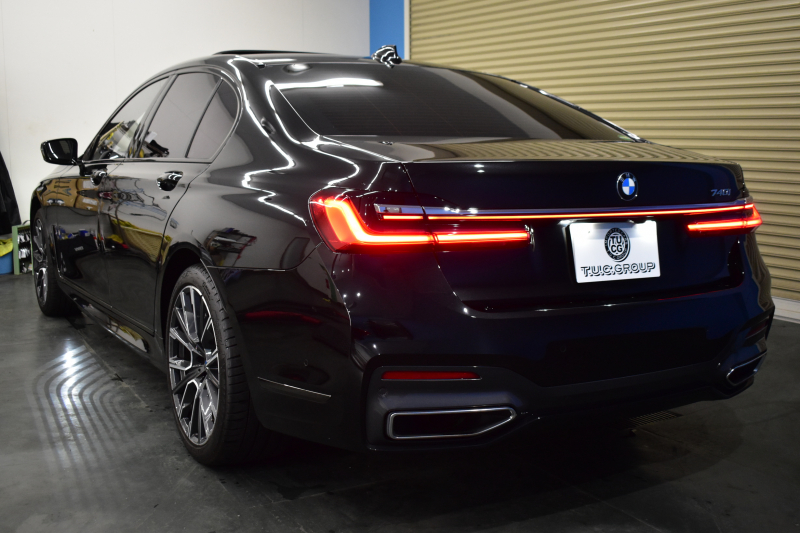 BMW 7シリーズ 740i Mｽﾎﾟｰﾂ LCI後期 1ｵｰﾅｰ ｲﾉﾍﾞｰｼｮﾝP ｻﾝﾙｰﾌ BMWﾚｰｻﾞｰLED 全席ﾋｰﾀｰ&前席ﾍﾞﾝﾁﾚｰｼｮﾝ付黒革 ACC HUD BMWﾗｲﾌﾞｺｯｸﾋﾟｯﾄ ﾀｯﾁﾊﾟﾈﾙﾅﾋﾞ3Dﾋﾞｭｰ ﾌﾙｾｸﾞ ﾊｰﾏﾝｶｰﾄﾞﾝ  液晶ﾒｰﾀｰ 20AW 車線変更&逸脱&歩行者警告 衝突軽減ﾌﾞﾚｰｷ 2年保証