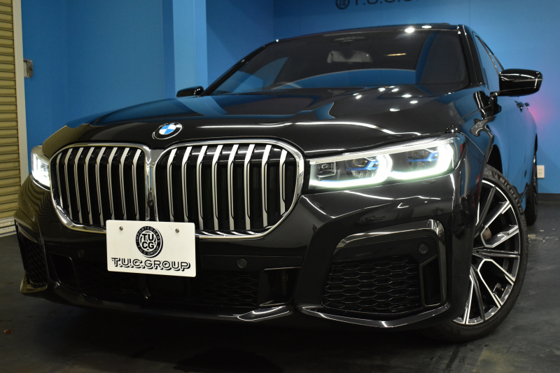 BMW 7シリーズ 740i Mｽﾎﾟｰﾂ LCI後期 1ｵｰﾅｰ ｲﾉﾍﾞｰｼｮﾝP ｻﾝﾙｰﾌ BMWﾚｰｻﾞｰLED 全席ﾋｰﾀｰ&前席ﾍﾞﾝﾁﾚｰｼｮﾝ付黒革 ACC HUD BMWﾗｲﾌﾞｺｯｸﾋﾟｯﾄ ﾀｯﾁﾊﾟﾈﾙﾅﾋﾞ3Dﾋﾞｭｰ ﾌﾙｾｸﾞ ﾊｰﾏﾝｶｰﾄﾞﾝ  液晶ﾒｰﾀｰ 20AW 車線変更&逸脱&歩行者警告 衝突軽減ﾌﾞﾚｰｷ 2年保証
