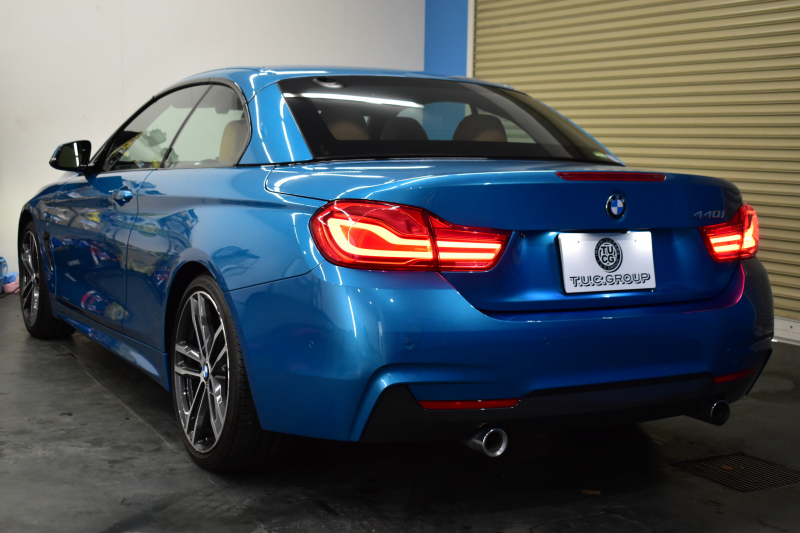 BMW 4シリーズ 440i ｶﾌﾞﾘｵﾚ Mｽﾎﾟｰﾂ LCI後期 1ｵｰﾅｰ ﾌｧｽﾄﾄﾗｯｸP ﾍｷｻｺﾞﾅﾙLEDﾍｯﾄﾞﾗｲﾄ&ﾃｰﾙ 追従ACC HUD ﾋｰﾀｰ付茶革 液晶ﾒｰﾀｰ harman/kardon ｴｱｶﾗｰ 車線変更&逸脱&歩行者&衝突警告 衝突軽減B 19AW ﾄｯﾌﾟﾋﾞｭｰ ﾀｯﾁﾊﾟﾈﾙHDDﾅﾋﾞ ﾌﾙｾｸﾞ 2年保証