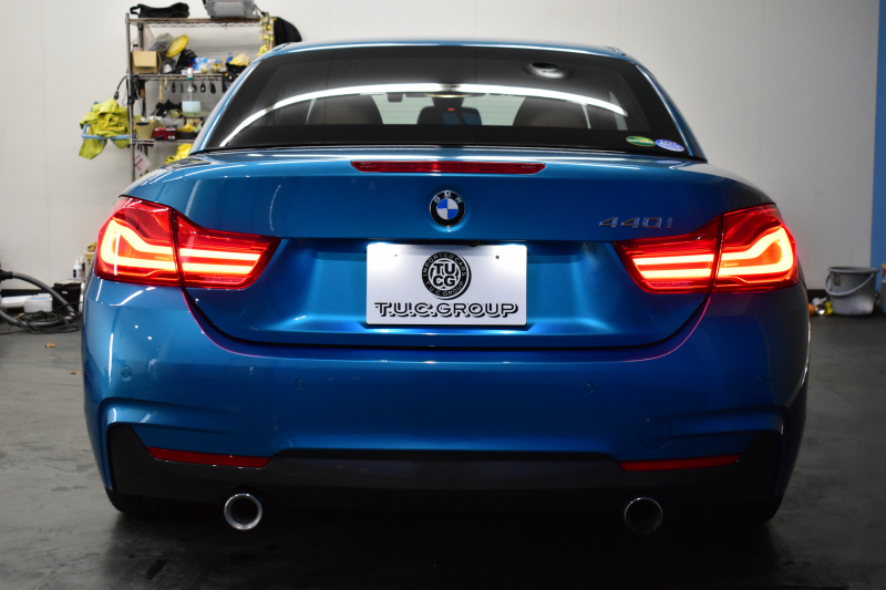 BMW 4シリーズ 440i ｶﾌﾞﾘｵﾚ Mｽﾎﾟｰﾂ LCI後期 1ｵｰﾅｰ ﾌｧｽﾄﾄﾗｯｸP ﾍｷｻｺﾞﾅﾙLEDﾍｯﾄﾞﾗｲﾄ&ﾃｰﾙ 追従ACC HUD ﾋｰﾀｰ付茶革 液晶ﾒｰﾀｰ harman/kardon ｴｱｶﾗｰ 車線変更&逸脱&歩行者&衝突警告 衝突軽減B 19AW ﾄｯﾌﾟﾋﾞｭｰ ﾀｯﾁﾊﾟﾈﾙHDDﾅﾋﾞ ﾌﾙｾｸﾞ 2年保証