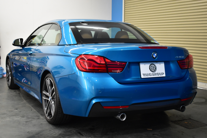 BMW 4シリーズ 440i ｶﾌﾞﾘｵﾚ Mｽﾎﾟｰﾂ LCI後期 1ｵｰﾅｰ ﾌｧｽﾄﾄﾗｯｸP ﾍｷｻｺﾞﾅﾙLEDﾍｯﾄﾞﾗｲﾄ&ﾃｰﾙ 追従ACC HUD ﾋｰﾀｰ付茶革 液晶ﾒｰﾀｰ harman/kardon ｴｱｶﾗｰ 車線変更&逸脱&歩行者&衝突警告 衝突軽減B 19AW ﾄｯﾌﾟﾋﾞｭｰ ﾀｯﾁﾊﾟﾈﾙHDDﾅﾋﾞ ﾌﾙｾｸﾞ 2年保証