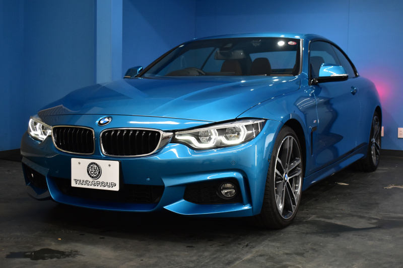 BMW 4シリーズ 440i ｶﾌﾞﾘｵﾚ Mｽﾎﾟｰﾂ LCI後期 1ｵｰﾅｰ ﾌｧｽﾄﾄﾗｯｸP ﾍｷｻｺﾞﾅﾙLEDﾍｯﾄﾞﾗｲﾄ&ﾃｰﾙ 追従ACC HUD ﾋｰﾀｰ付茶革 液晶ﾒｰﾀｰ harman/kardon ｴｱｶﾗｰ 車線変更&逸脱&歩行者&衝突警告 衝突軽減B 19AW ﾄｯﾌﾟﾋﾞｭｰ ﾀｯﾁﾊﾟﾈﾙHDDﾅﾋﾞ ﾌﾙｾｸﾞ 2年保証