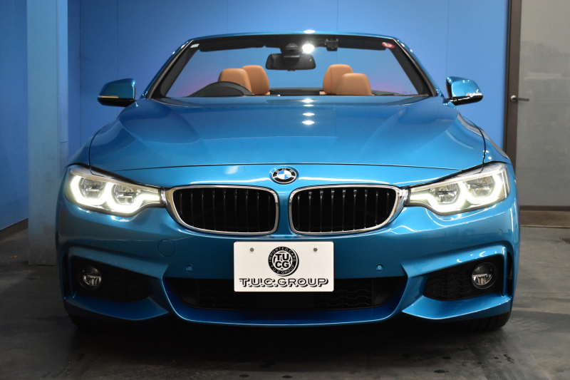 BMW 4シリーズ 440i ｶﾌﾞﾘｵﾚ Mｽﾎﾟｰﾂ LCI後期 1ｵｰﾅｰ ﾌｧｽﾄﾄﾗｯｸP ﾍｷｻｺﾞﾅﾙLEDﾍｯﾄﾞﾗｲﾄ&ﾃｰﾙ 追従ACC HUD ﾋｰﾀｰ付茶革 液晶ﾒｰﾀｰ harman/kardon ｴｱｶﾗｰ 車線変更&逸脱&歩行者&衝突警告 衝突軽減B 19AW ﾄｯﾌﾟﾋﾞｭｰ ﾀｯﾁﾊﾟﾈﾙHDDﾅﾋﾞ ﾌﾙｾｸﾞ 2年保証