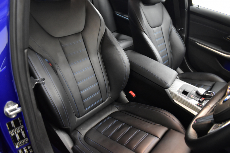 BMW 3シリーズ M340i Xﾄﾞﾗｲﾌﾞ ｲﾉﾍﾞｰｼｮﾝP ﾋｰﾀｰ付黒革 ACC HUD ﾚｰｻﾞｰLEDﾗｲﾄ 可変Mｻｽ 19AW Mｽﾎﾟｰﾂﾌﾞﾚｰｷ ｼﾞｪｽﾁｬｰC付ﾀｯﾁﾊﾟﾈﾙﾅﾋﾞ全周囲ｶﾒ駐車ｱｼｽﾄ ﾊｰﾏﾝｶｰﾄﾞﾝ 側面衝突&車線変更&逸脱警告 2年保証